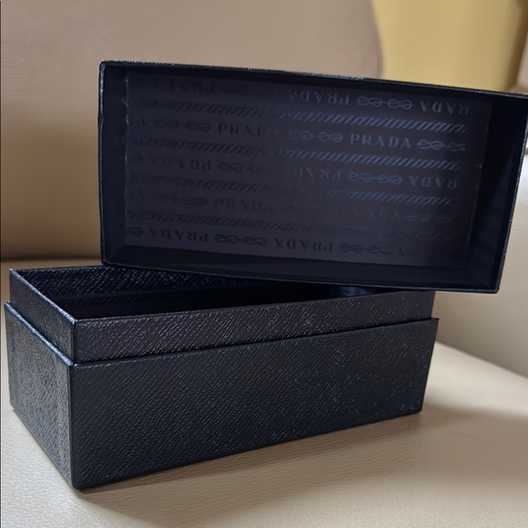 Prada Black Textured Box Only - Picture 3 of 4